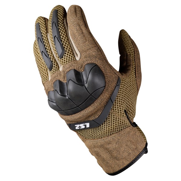 LS2 LS2 KUBRA MAN GLOVES BROWN